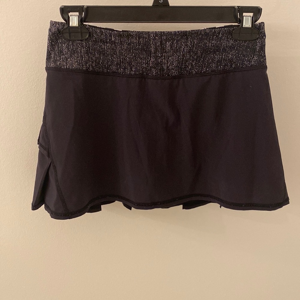 Lululemon pace setter tennis skirt